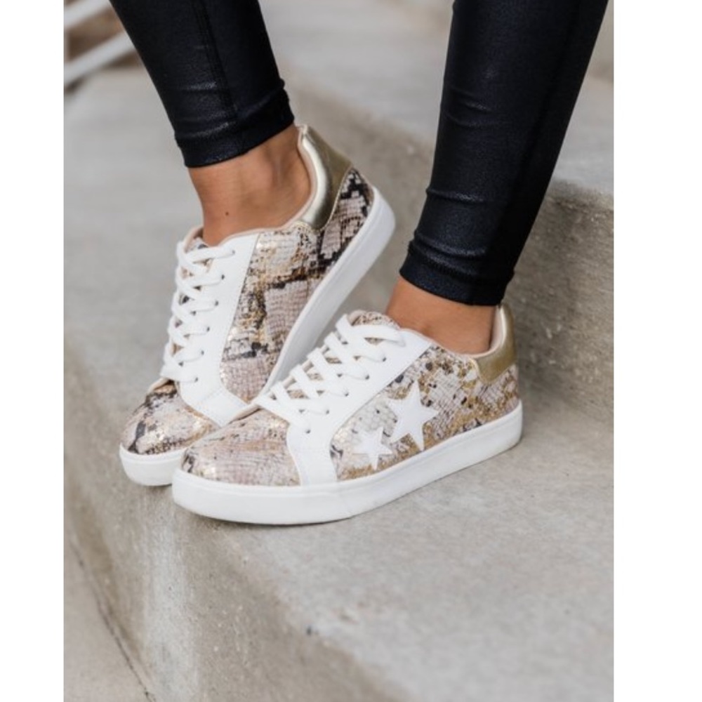 Pink Lily sneakers